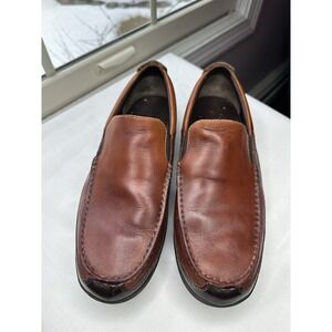 Cole Haan C03559 Tucker Venetian Slip On Loafer Men's 9.5W Brown Slip On Shoes